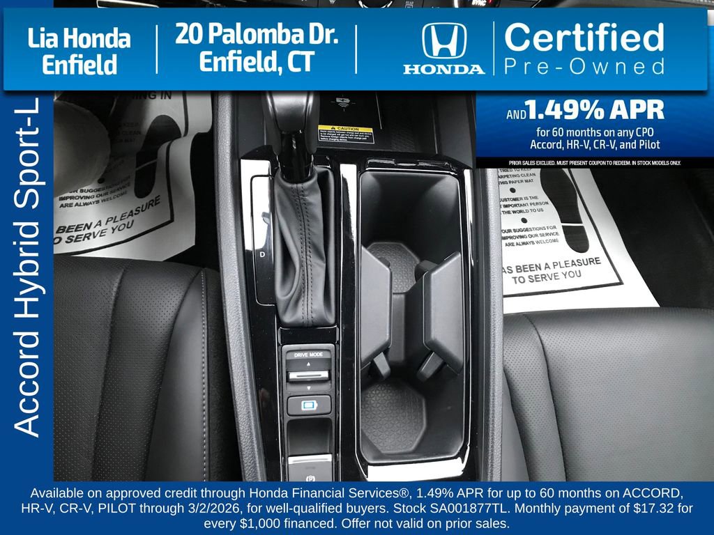 Certified 2025 Honda Accord Sport image 22
