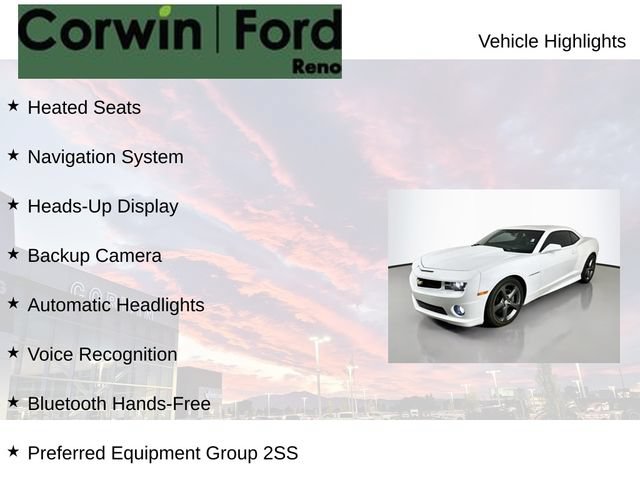 Used 2013 Chevrolet Camaro SS RWD image 7
