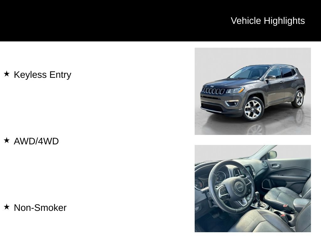 Used 2019 Jeep Compass Limited AWD/4WD image 11