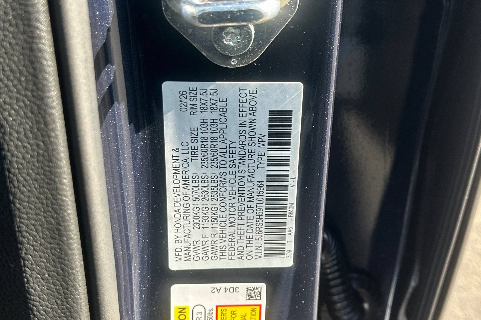 New 2026 Honda CR-V Sport image 35