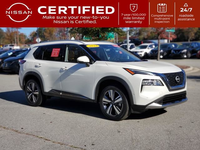 Certified 2023 Nissan Rogue Platinum w/ Platinum Premium Package