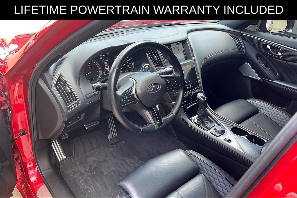 Certified 2024 INFINITI Q50 Red Sport 400 w/ Carbon Fiber Package AWD/4WD image 12