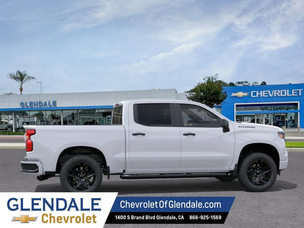 New 2026 Chevrolet Silverado 1500 Custom w/ Turbomax Blackout Package RWD image 5