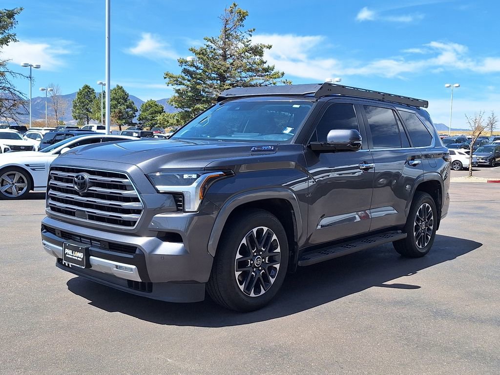 Used 2024 Toyota Sequoia Limited w/ Tow Technology Package AWD/4WD image 7