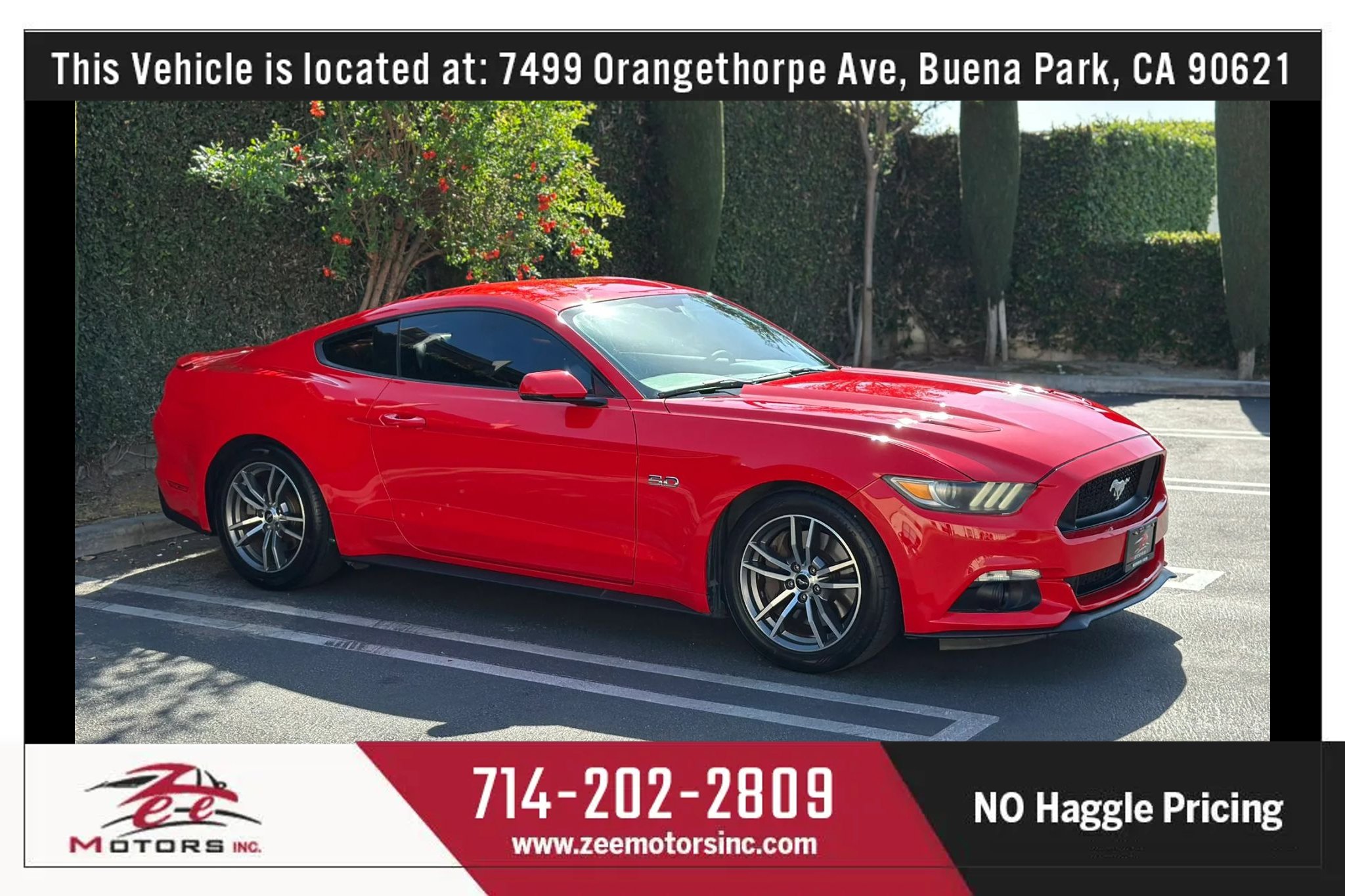 Used 2017 Ford Mustang GT Premium RWD image 2