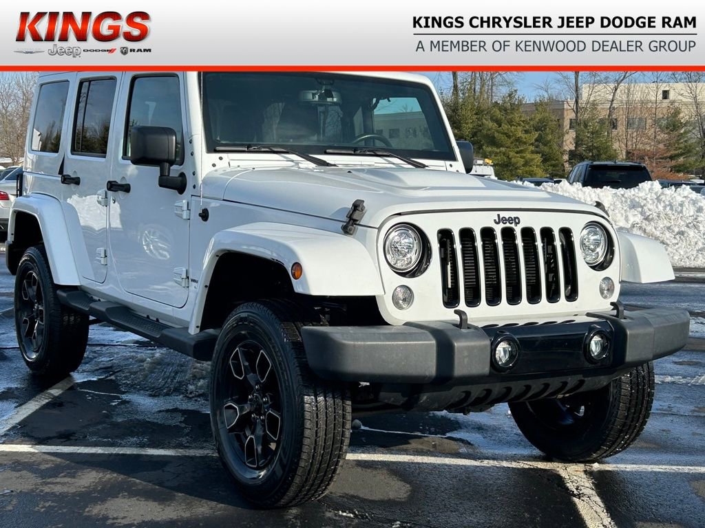 Certified 2018 Jeep Wrangler Unlimited Sahara