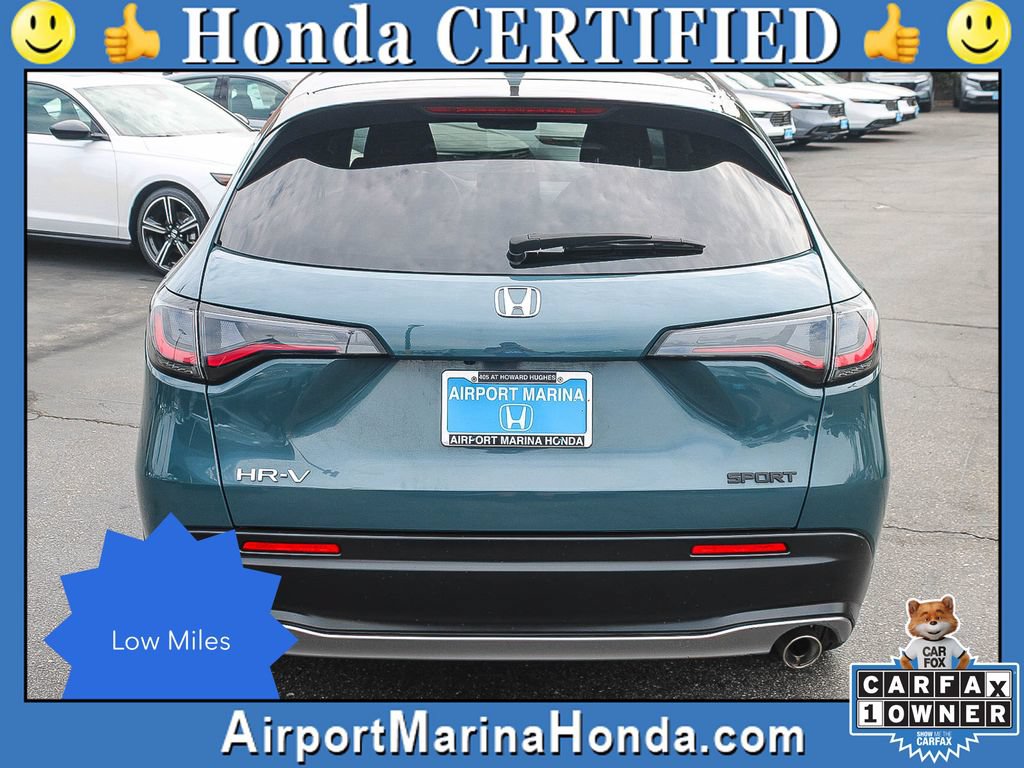 Certified 2024 Honda HR-V Sport image 25