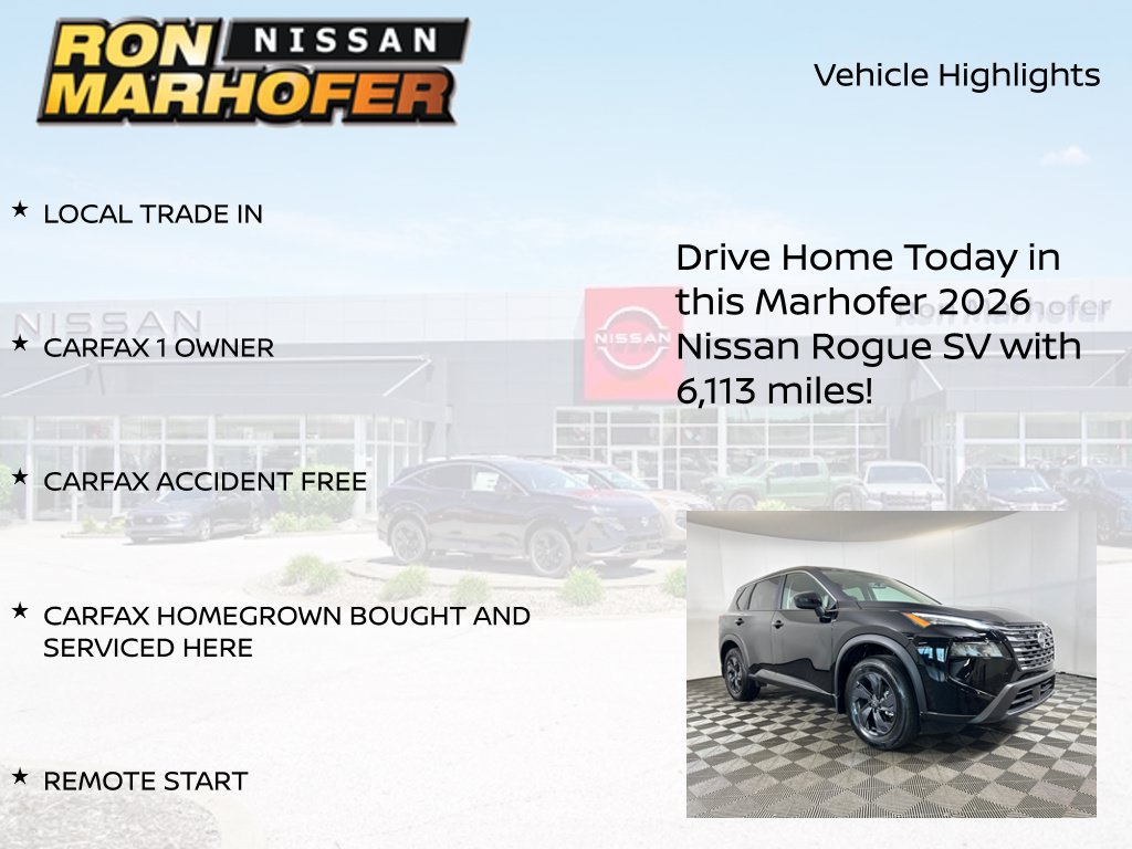 Certified 2026 Nissan Rogue SV w/ Cold Weather Package AWD/4WD image 16