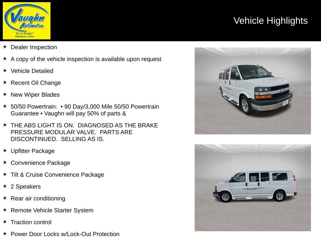 Used 2011 Chevrolet Express 1500 Upfitter image 2