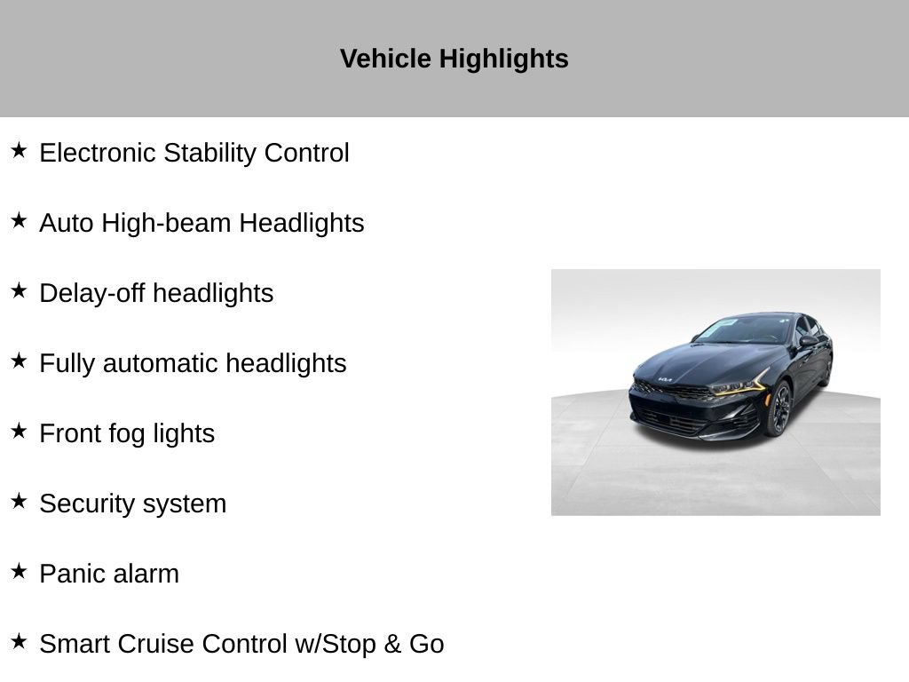 Certified 2023 Kia K5 GT-Line w/ GT-Line Premium Package FWD image 46