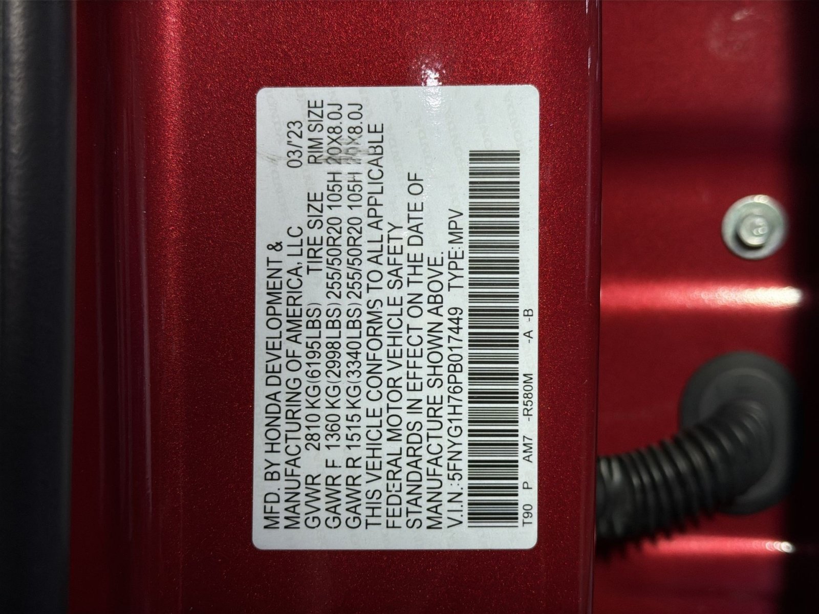 Used 2023 Honda Pilot Touring image 41