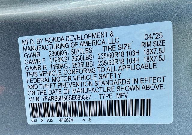 Certified 2025 Honda CR-V Sport image 28