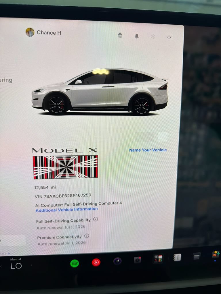 Used 2025 Tesla Model X Plaid AWD/4WD image 4