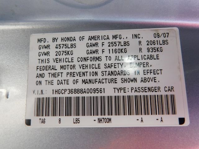 Used 2008 Honda Accord EX-L image 18