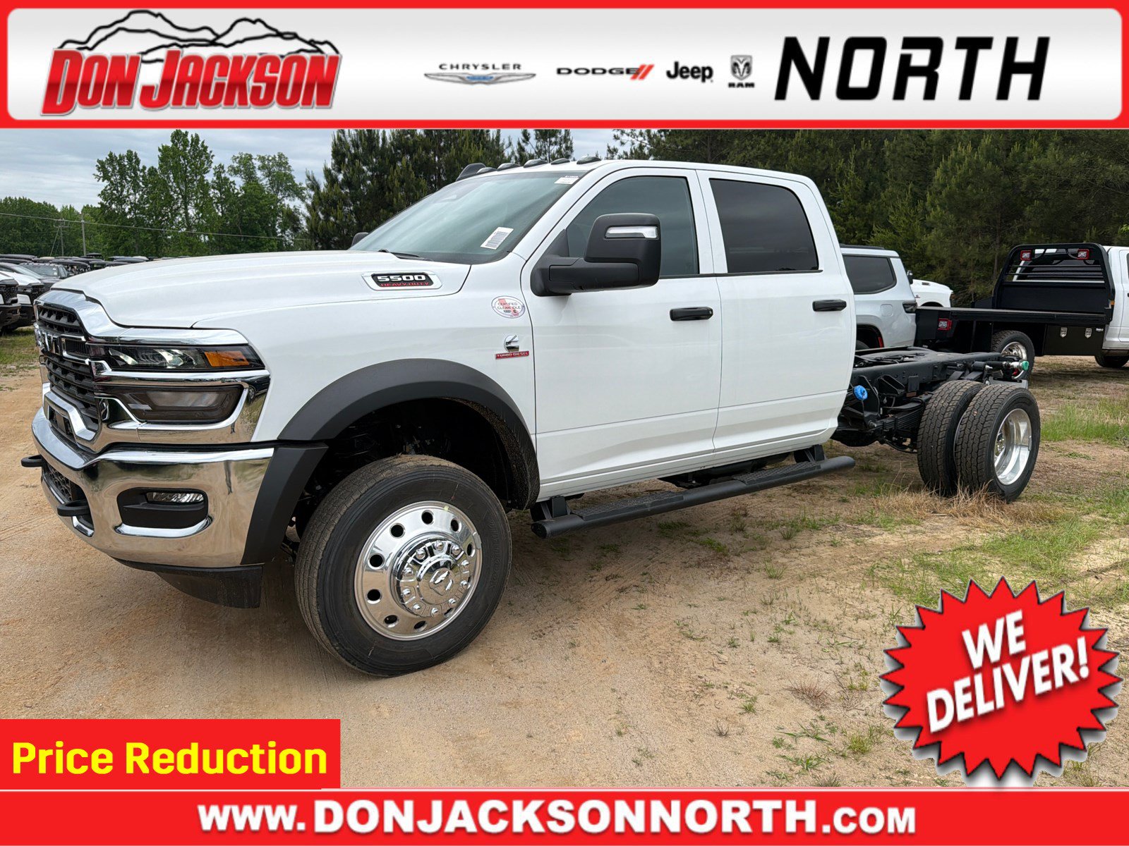 New 2026 RAM 5500 Tradesman w/ Chrome Appearance Group