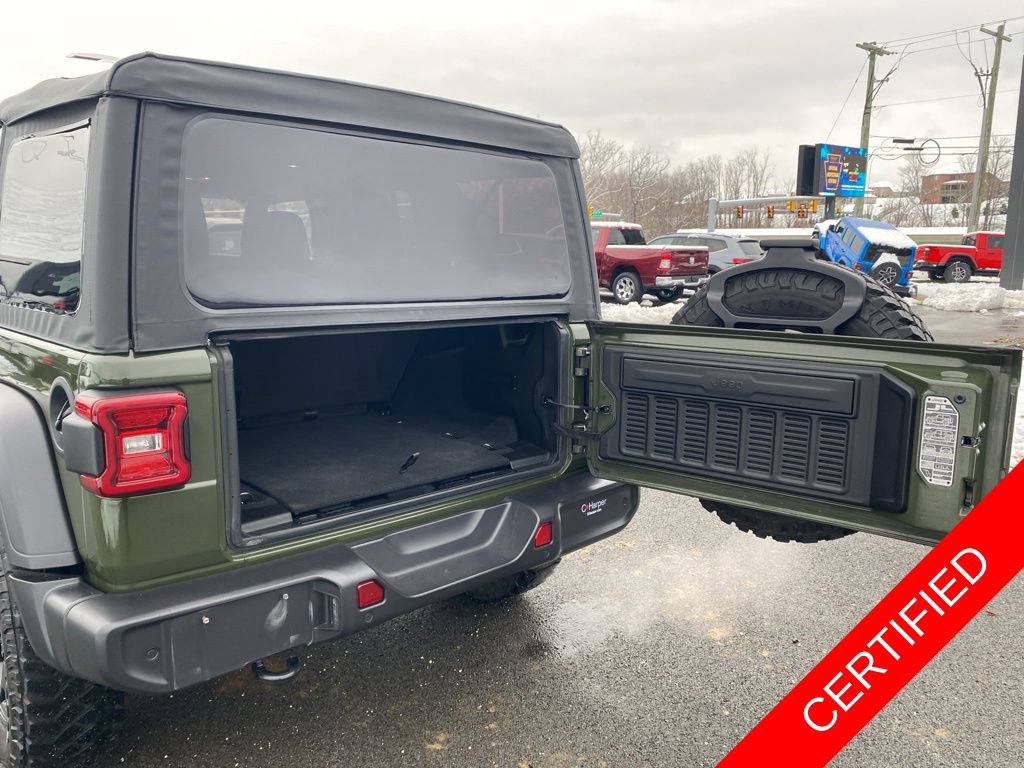 Certified 2022 Jeep Wrangler Unlimited Willys image 16