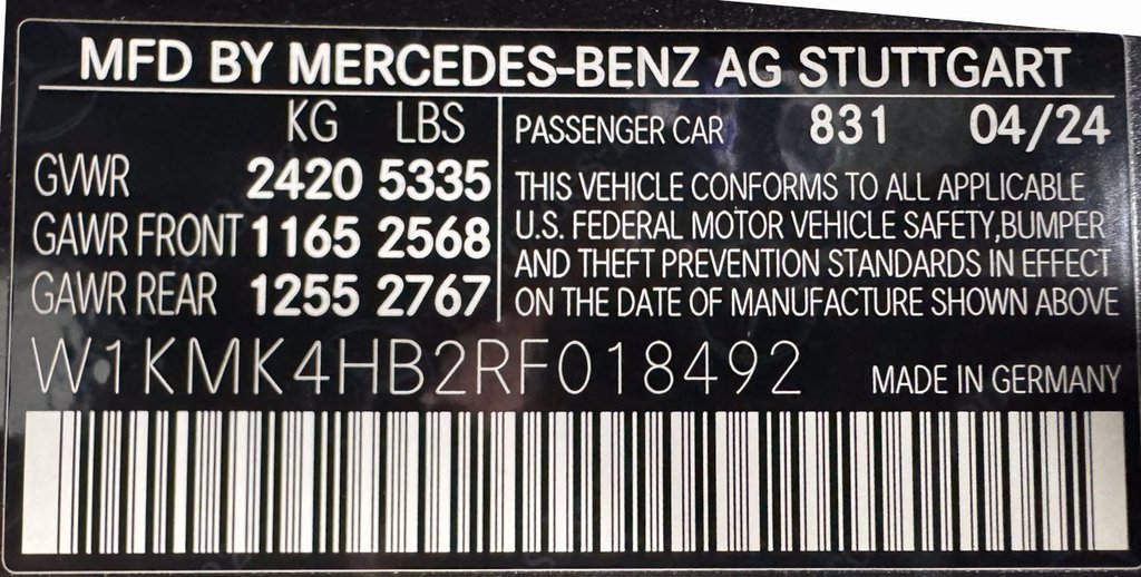 Certified 2024 Mercedes-Benz CLE 300 4MATIC Cabriolet w/ Driver Assistance Package image 41