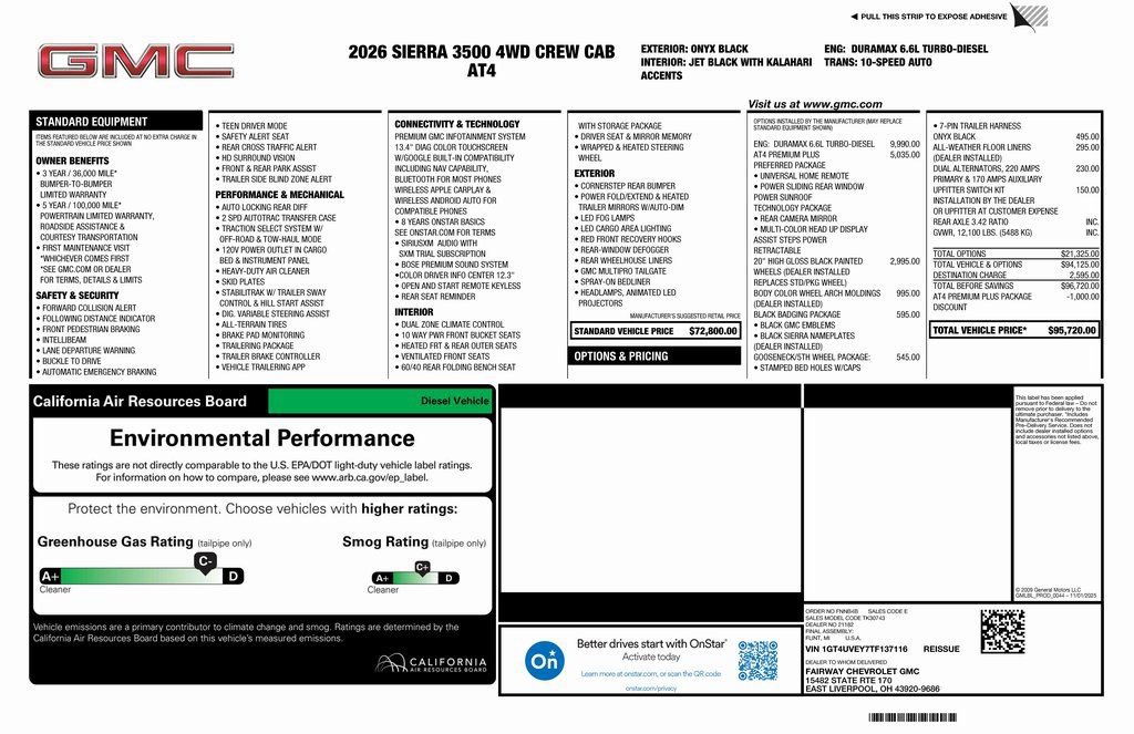 New 2026 GMC Sierra 3500 AT4 w/ AT4 Premium Plus Package AWD/4WD image 4