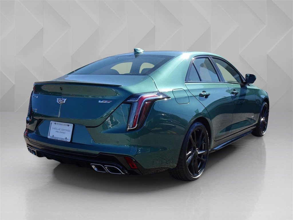 Certified 2025 Cadillac CT4 V w/ LPO, Bronce Accent Package image 5