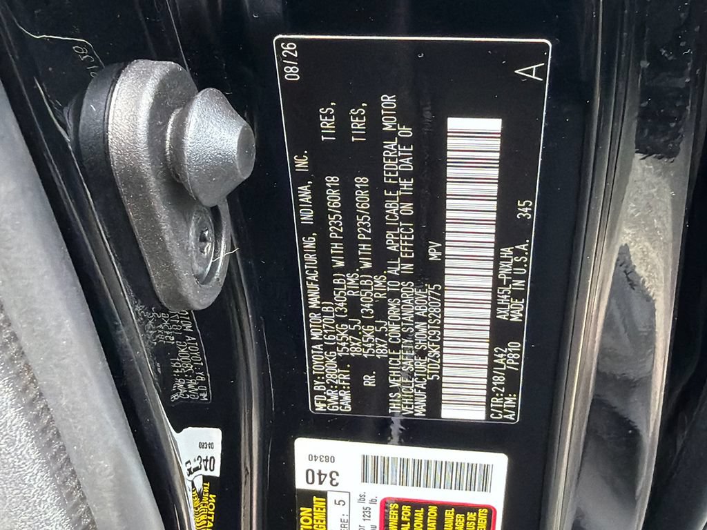 New 2026 Toyota Sienna Limited AWD/4WD image 34