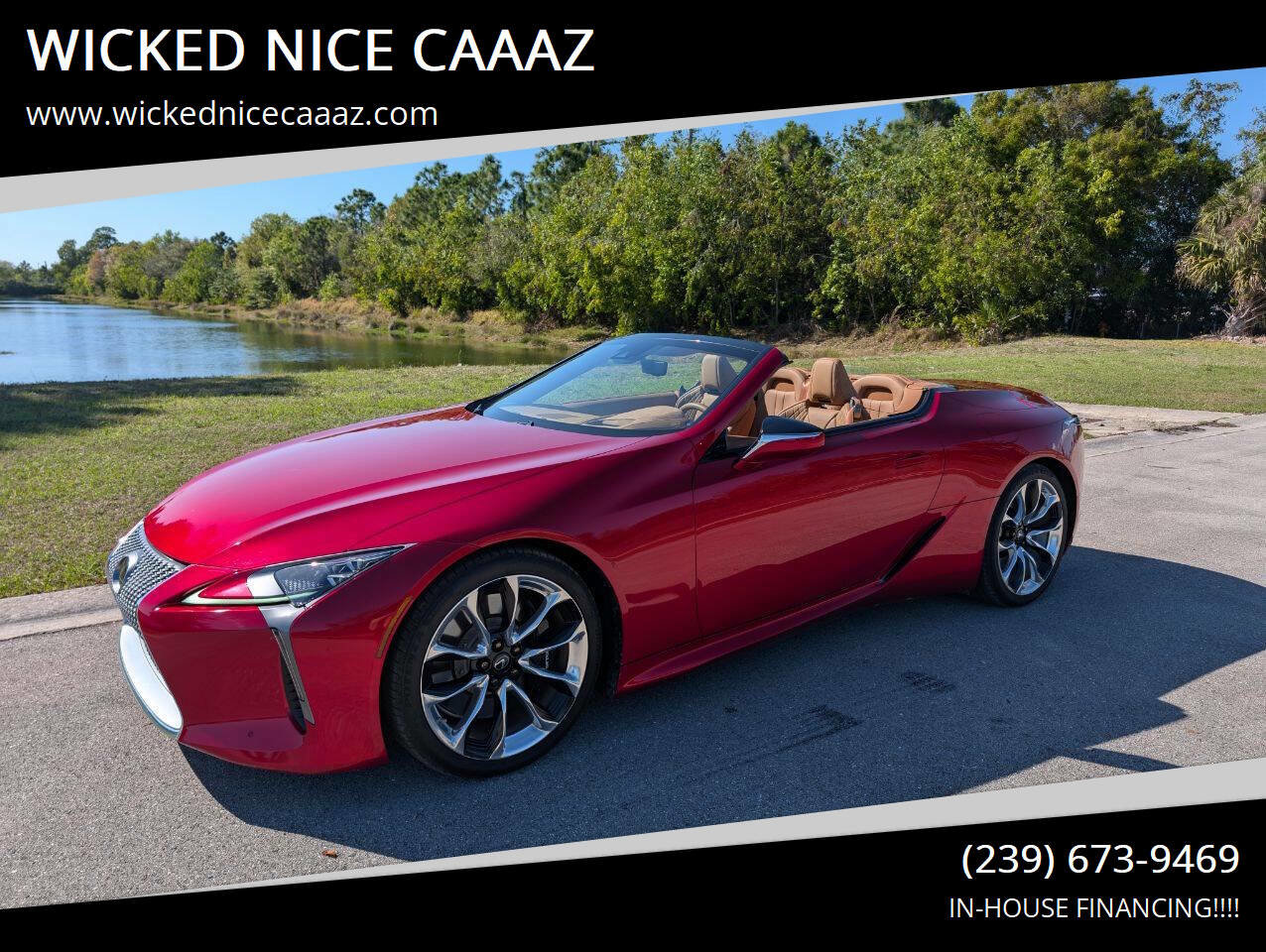 Used 2023 Lexus LC 500 Base 2dr Convertible w/ Touring Package
