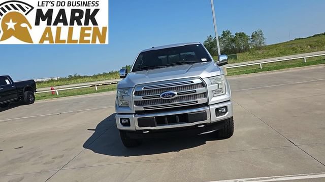 Used 2015 Ford F150 Platinum w/ Equipment Group 701A Luxury AWD/4WD image 3