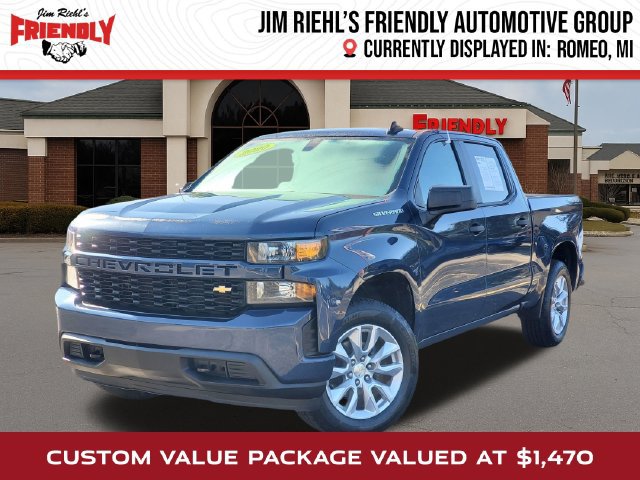 Used 2020 Chevrolet Silverado 1500 Custom w/ Custom Value Package AWD/4WD 360° Tour