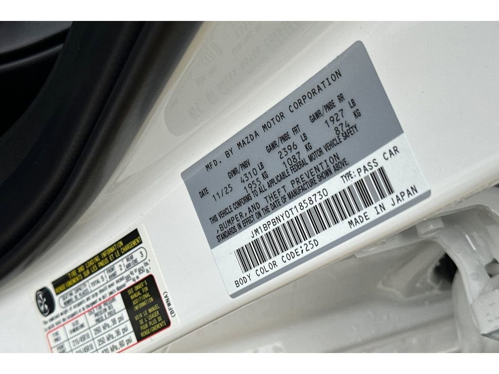 New 2026 MAZDA MAZDA3 2.5 Turbo Premium Plus image 26