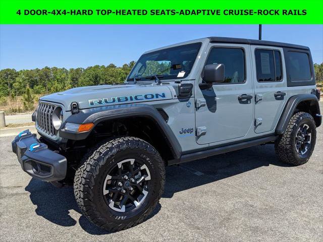Certified 2025 Jeep Wrangler Unlimited Rubicon 4xe w/ Safety Group