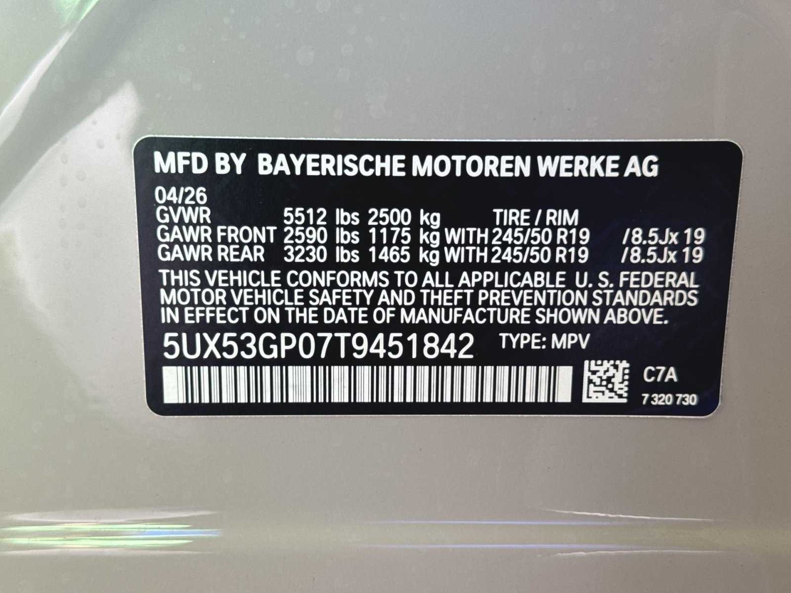 New 2026 BMW X3 xDrive30i w/ Premium Package AWD/4WD image 37