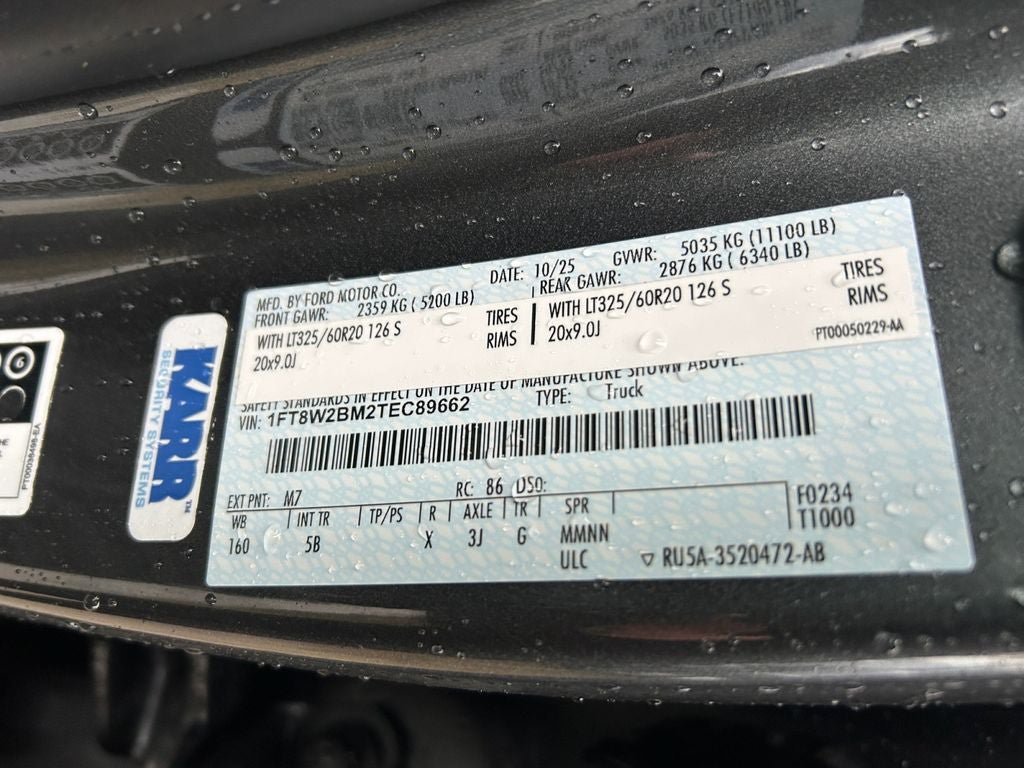 New 2026 Ford F250 Lariat w/ Black Appearance Package AWD/4WD image 34