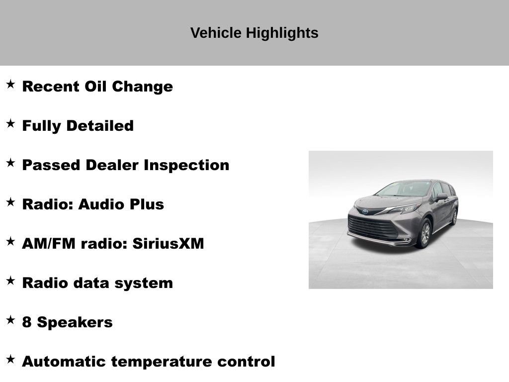 Used 2024 Toyota Sienna XLE image 18