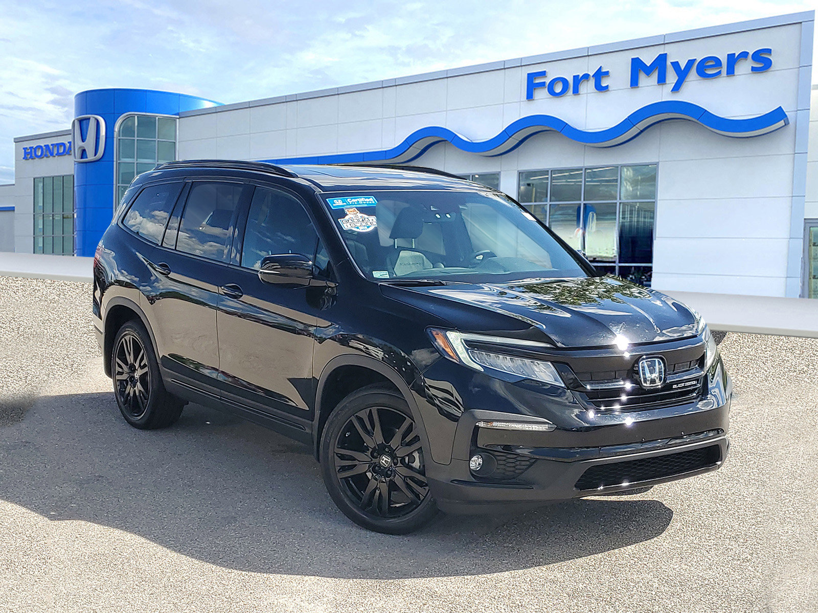 Certified 2022 Honda Pilot Black Edition