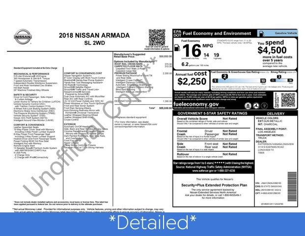 Used 2018 Nissan Armada SL w/ Premium Package image 3