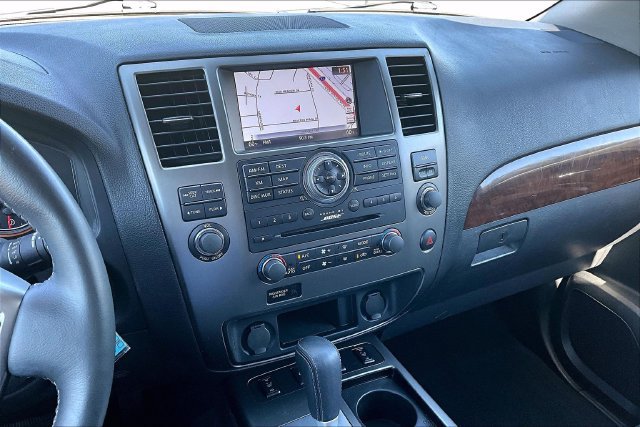 Used 2015 Nissan Armada Platinum w/ 2nd Row Captain Seat Package RWD image 15