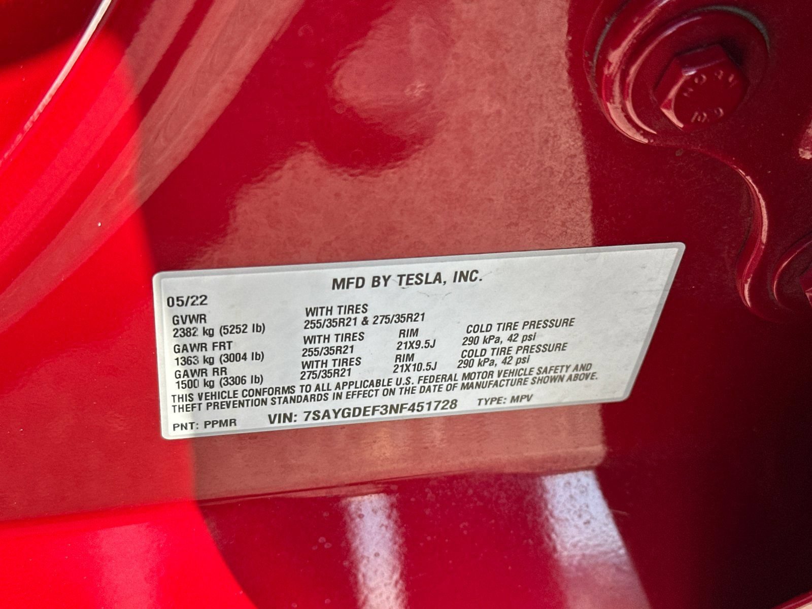 Used 2022 Tesla Model Y Performance AWD/4WD image 33