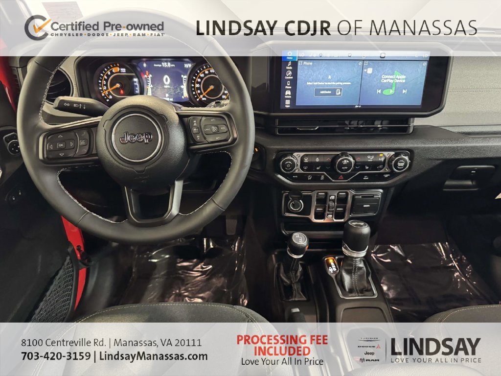 Used 2025 Jeep Wrangler Unlimited Sport AWD/4WD image 22