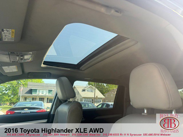Used 2016 Toyota Highlander XLE w/ Protection Package #3 AWD/4WD image 11