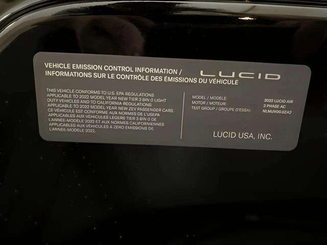 Used 2022 Lucid Air Grand Touring image 89