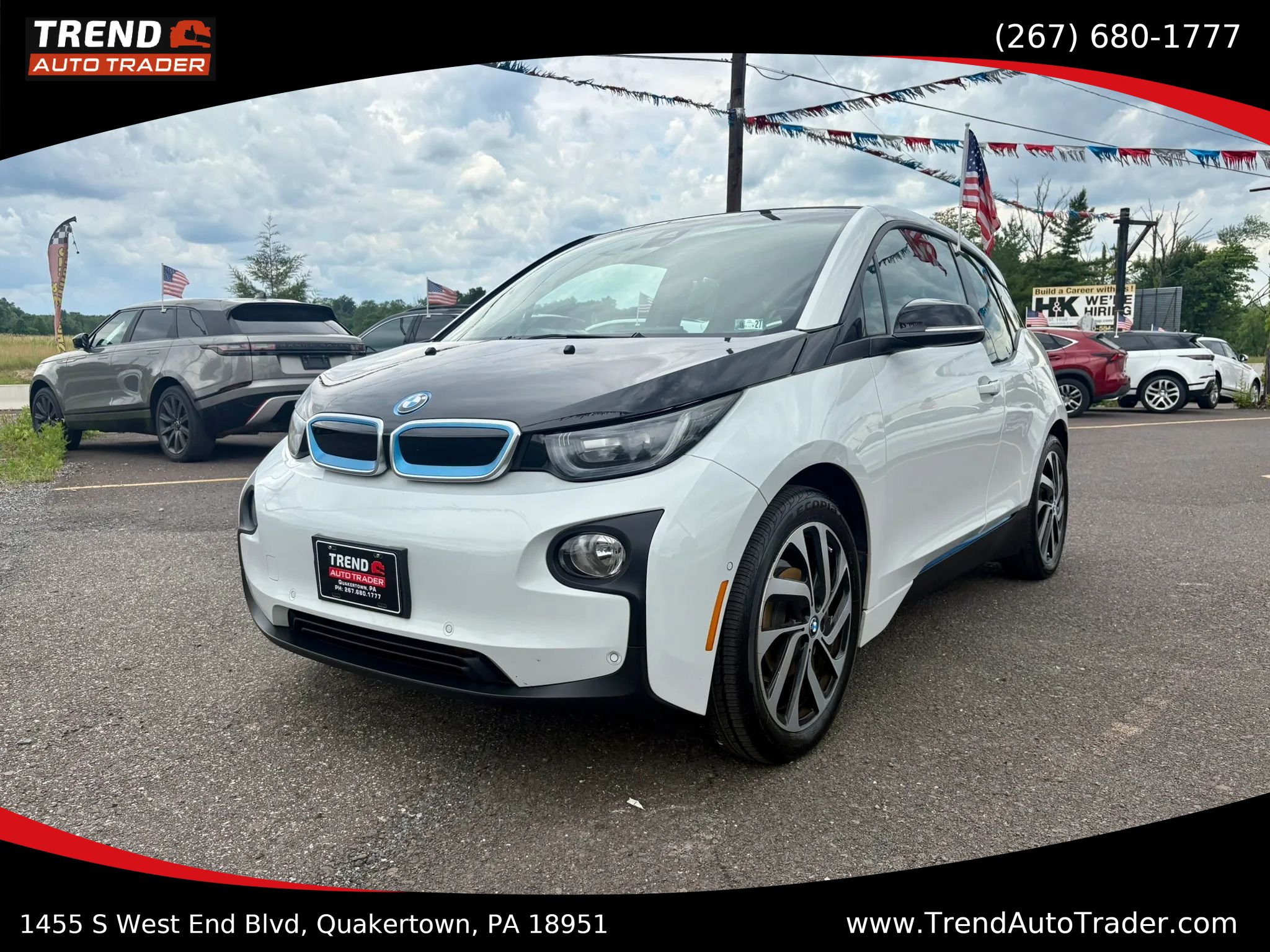 Used 2015 BMW i3 w/ Range Extender RWD image 1