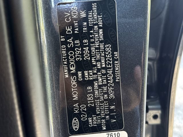 Used 2020 Kia Forte LXS FWD image 32