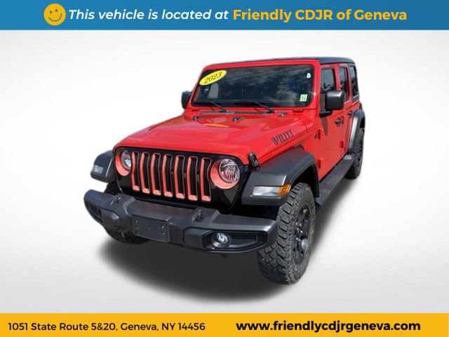 Used 2023 Jeep Wrangler Unlimited Sport AWD/4WD image 1