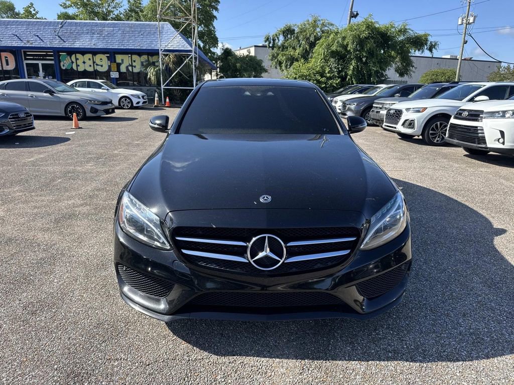 Used 2018 Mercedes-Benz C 300 4MATIC Sedan w/ AMG Line image 2