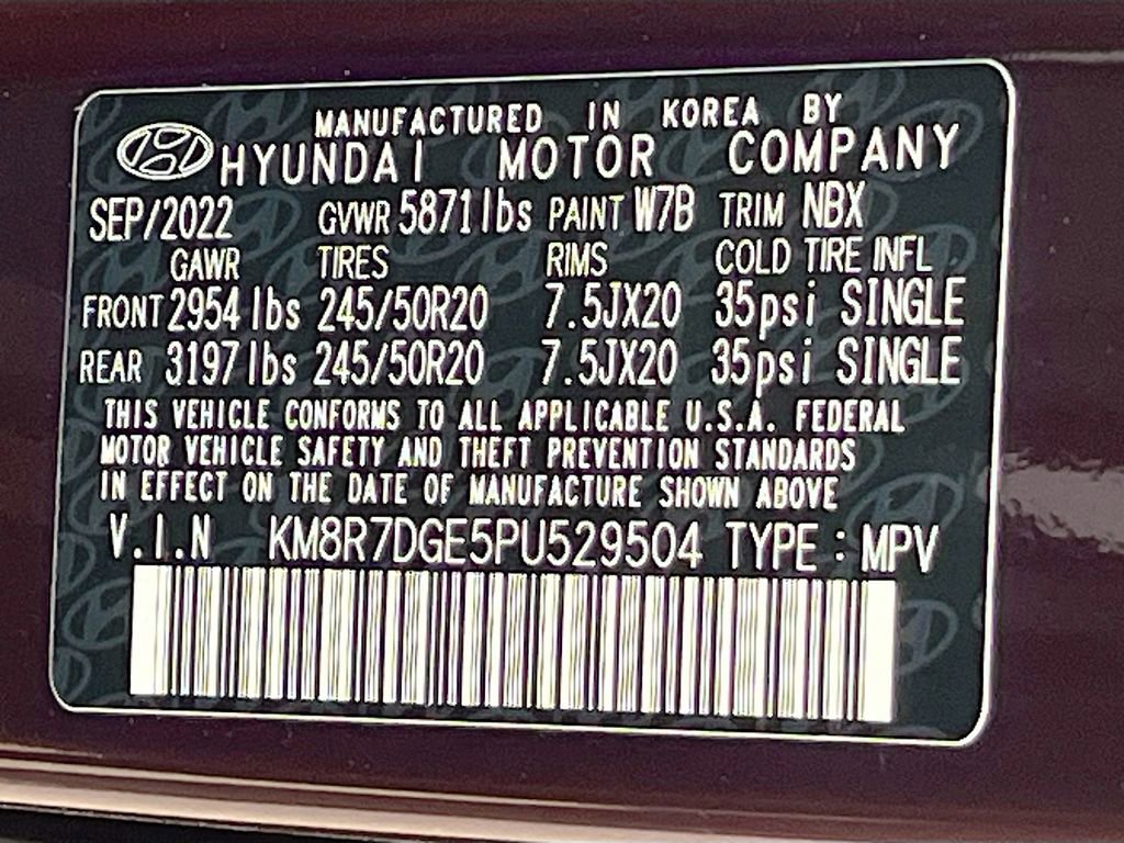 Used 2023 Hyundai Palisade Calligraphy w/ Cargo Package AWD/4WD image 35