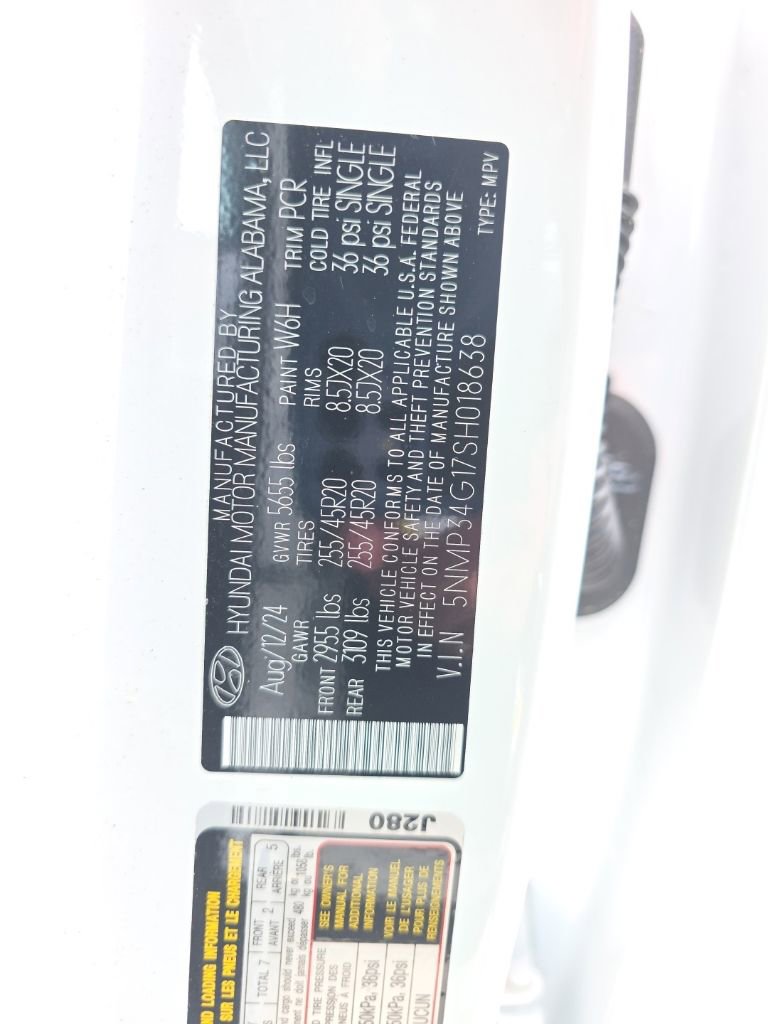 Used 2025 Hyundai Santa Fe Limited FWD image 26