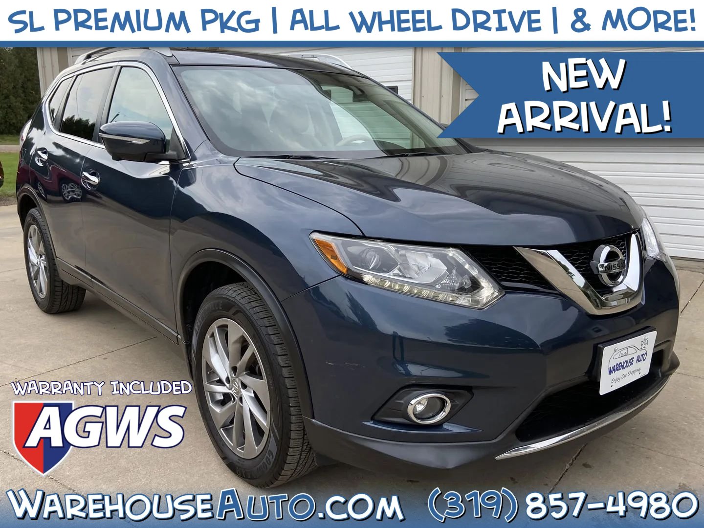 Used 2015 Nissan Rogue SL w/ SL Premium Package