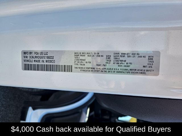 New 2026 RAM ProMaster 2500 FWD image 28