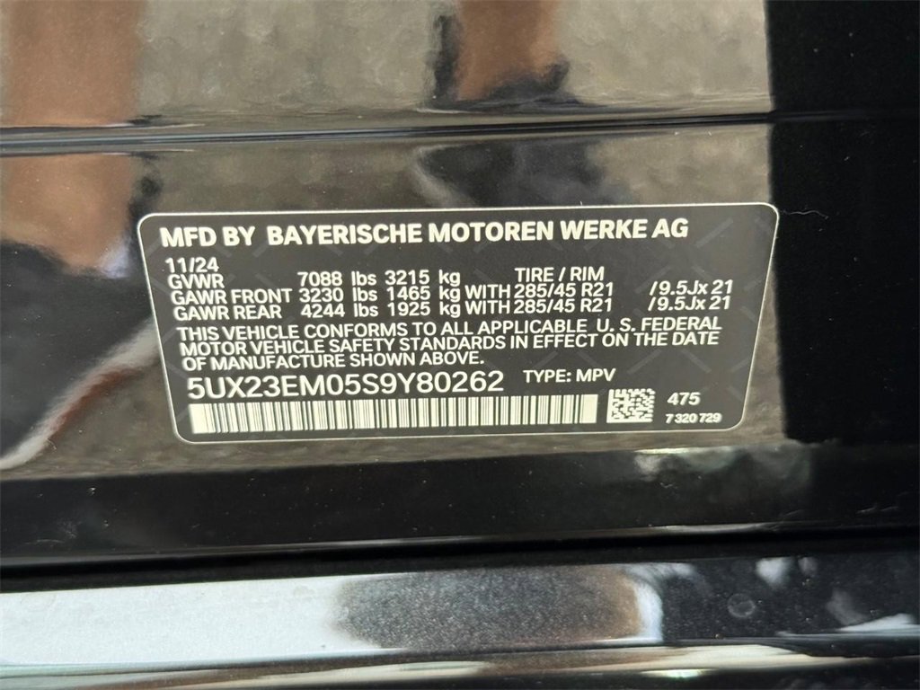 New 2025 BMW X7 xDrive40i w/ Premium Package image 20