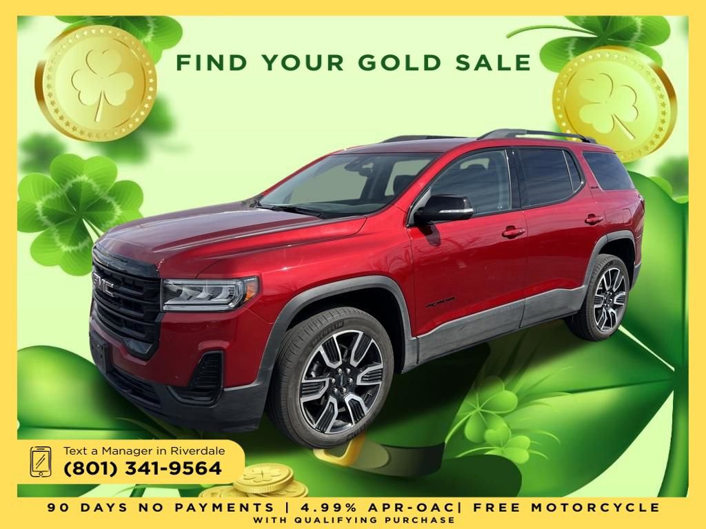 Used 2021 GMC Acadia SLE w/ Driver Convenience Package image 1