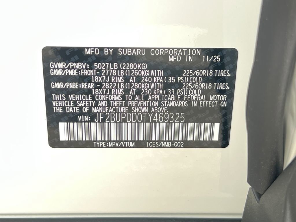 New 2026 Subaru Outback Limited AWD/4WD image 31